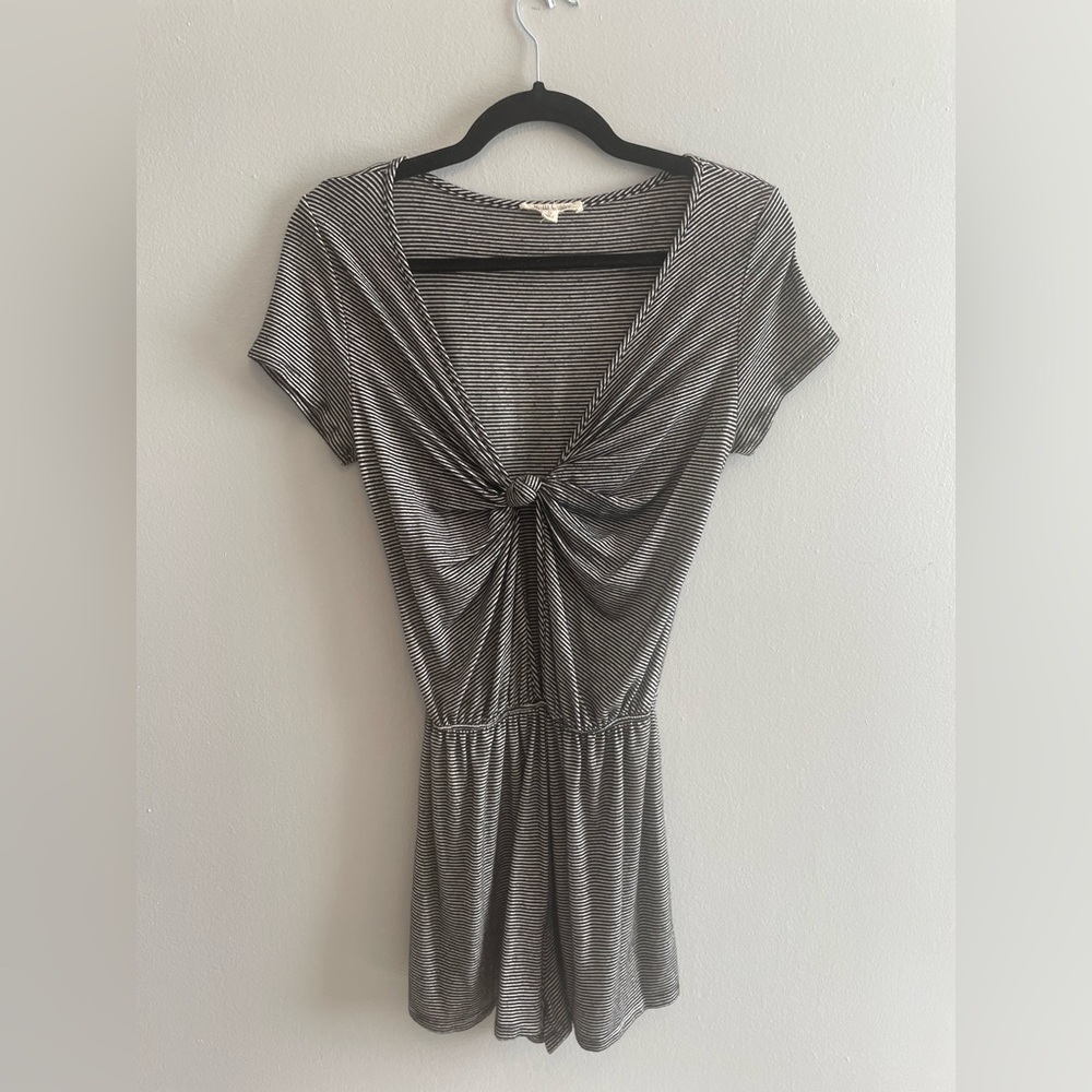 Romper with front cut out